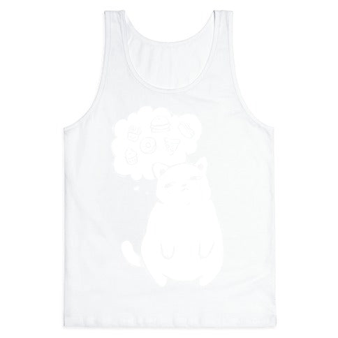 Tubby Cat Food Dreams Tank Top